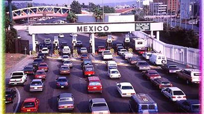 Tijuana border Crossing